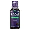 Vicks ZzzQuil Nighttime Sleep Aid Liquid, Diphenhydramine HCI 50mg, Warming Berry, 12 Fl oz