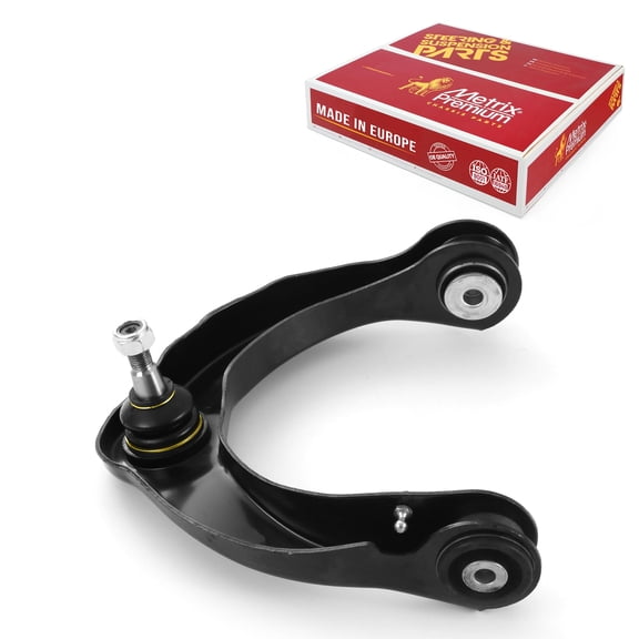 Metrix Premium Chassis Parts - Front Left Upper Control Arm w Ball Joint & Bushing Assembly Fits 2011-2015 Dodge Durango, 2011-2015 Jeep Grand Cherokee, Replacement RK621608, Made in Europe