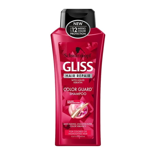 Gliss Repair Color Hair Shampoo With Keratin, 13.6 Oz, Pack - Walmart.com