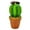 A, variant on Fridja Solar Garden Stakes Lights Cactus Pineapple Lawn Waterproof Lamp Ground Lights for Home