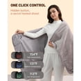 thumbnail image 4 of TEMOGU-Heated Blanket Battery Operated, 9V Portable Cordless Heated Blanket Wearable Shawl, Gifts for Mom Women, Heating Throw with 4 Heating Area, 65x31.5 Inches, 4 of 4