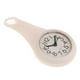 thumbnail image 5 of Reloj de pared con ventosa para baño, resistente al agua y sin tictac Blanco, 5 of 9