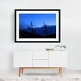thumbnail image 2 of Rocky Mountain Crescent - Allenspark Colorado Photography Night Sky Moon Silhouette Landscape Nature Scenic Wilderness Black Framed Wall Art Print 24 x 36 inches, 2 of 4
