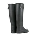 thumbnail image 3 of Hunter Women's Original Refined Wide Calf Rain Boot Matte Black Size 7M, 3 of 5