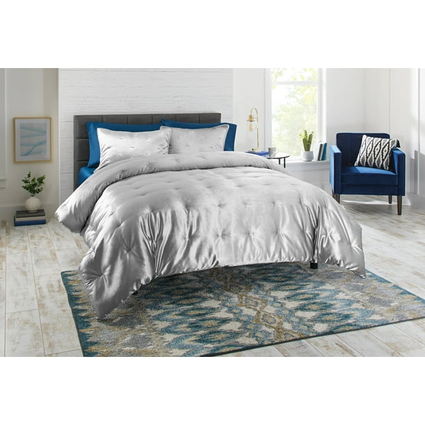 Velvet Pintuck Comforter Set, Better Homes And Garden Bedding Sets
