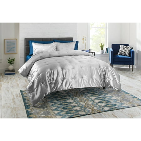 Better Homes Gardens 3 Piece Velvet Pintuck Comforter Set Full