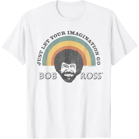 Bob Ross Rainbow T-Shirt