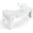 thumbnail image 1 of Foldable Anti-Slip Durable Squat Step Toilet Stool for Seniors (White) 1 Piece, 1 of 5