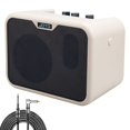 thumbnail image 1 of SUNYIN Bass AMP Combo Portable 10W Bass Amplifier with 10ft Guitar Cable MA-10B Dual Channel Mini Bass Amplifier Practice Bass In, 1 of 7