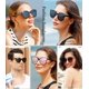 thumbnail image 4 of Gafas de sol Dollger polarizadas a la moda, oversize, estilo ojo de gato, negras, 4 of 7