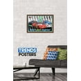 thumbnail image 2 of Disney Pixar Cars 2 - International Racers Wall Poster, 14.725" x 22.375", Framed, 2 of 5