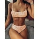 thumbnail image 2 of Mujeres Bandeau Bandage Bikini Set Push-Up Traje de baño brasileño Ropa de playa Traje de baño OAVQHLG3B Store lin121212, 2 of 4