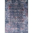 thumbnail image 1 of Ahgly Company Indoor Rectangle Mid-Century Modern Purple Oriental Area Rugs, 7' x 10', 1 of 6