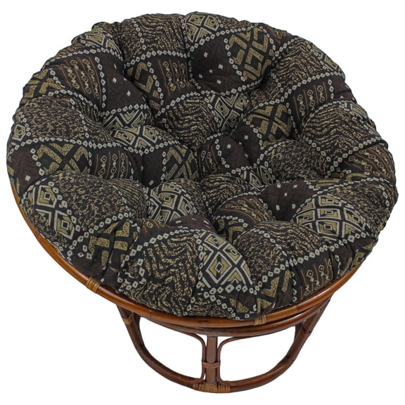 Blazing Needles 48-inch Tapestry Papasan Cushion - Congo