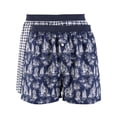 thumbnail image 1 of CLUBROOM sous-Vêtements 2 Pack Boxeurs Bleu Marine, 1 of 1