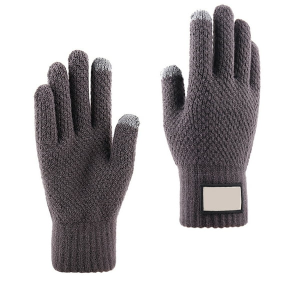 Niceauty 1 Pair Winter Warm Gloves for Men with Touch Screen and Anti Skid Function Outdoor