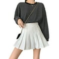 thumbnail image 1 of Douhoow Women High Waist Mini Skirt School Short Pleated Kawaii Skirt Summer Tennis Skirt, 1 of 8