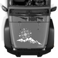 thumbnail image 5 of Etiqueta Del Coche Jungle Adventure Compass Car Vehicle Car-Styling Auto Engine Cover Decor Calcomanías Likrtyny Accesorios para autos y motos, 5 of 5