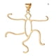 thumbnail image 4 of Qarigey Colgante de moda Base en blanco cera de abejas soporte de collar de moda ligero suministros de pendientes de mujer accesorios de fabricación de Ropa, zapatos y accesorios Miscelánea S/Oro Qarigey AP016782-02, 4 of 6