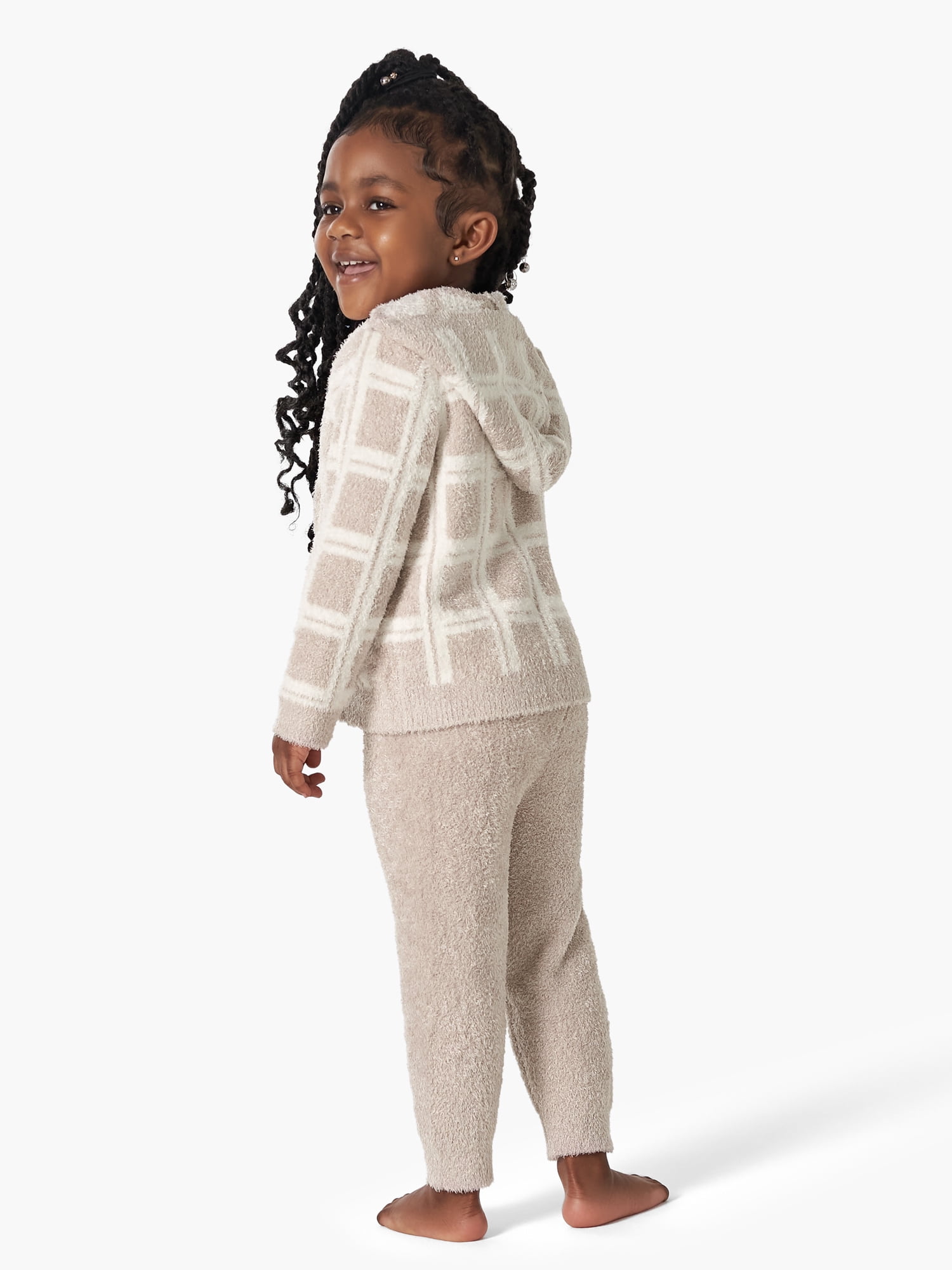 Modern Moments By Gerber Toddler Unisex Cozy Zip up Hoodie & Jogger, 2-Piece Outfit Set, 12M - 5T