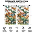 thumbnail image 2 of Blackout Kids Curtains,Cute Dinosaur Pattern Childrens Insulated Curtains Set Of 2,Bedroom Essentials,Toddler Room Decor 52x84in(132x213cm), 2 of 4