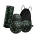 thumbnail image 4 of Juego de rodillos de espuma para , pelotas de masaje, equipo de fitness compacto, pelotas miofasciales, masaje de espalda para hombros y espalda con bolsa, 4 of 8