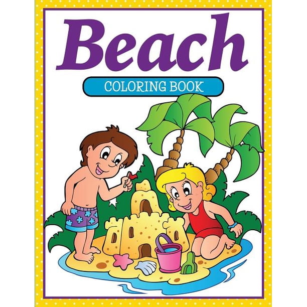 Beach Coloring Book - Walmart.com - Walmart.com