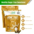 thumbnail image 3 of Health Garden Keto Certified, All Natural Monk Fruit Sugar Substitute Sweetener, 3 lbs, 3 of 11