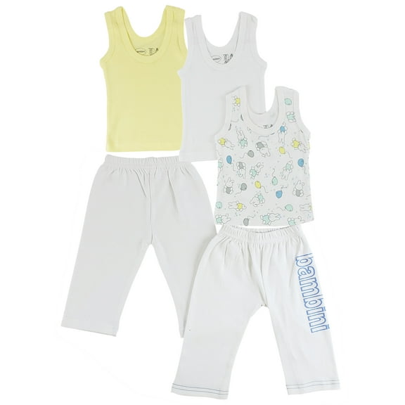 Bambini Layette Boys Tank Tops and Track Sweatpants