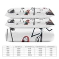 thumbnail image 3 of The Nightmare Before Christmas Bedding System Smooth Fabric Zipper Closure Comfortable Texture Soft Feel Duvet Cover Sets Pack, 3 of 5