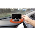 thumbnail image 2 of CHICHUMID 1Pcs Support de Téléphone Portable Multifonctionnel pour Tableau de Bord de Voiture Design Cerceaux Rouges pour Appareil GPS, 2 of 8