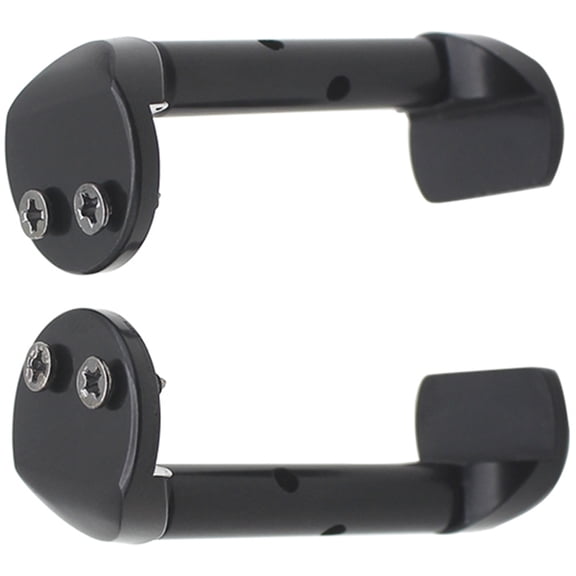 NICEXMAS Violin Chinrest Screws, Black Metal, Adjustable, Nicexmas, 2Pcs