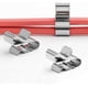 thumbnail image 5 of 100Pcs Photovoltaic Cable Clip Stainless Steel Wire Clamp Cord Fixing Holder Set Kit for Solar Panel PV, 5 of 5