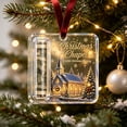 thumbnail image 6 of Christmas Cash Gift Holder Ornament - Clear Christmas Money Holder for Cash Gift - Xmas Tree Hanging Ornaments or Decoration (D), 6 of 6