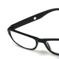 thumbnail image 3 of 3 Pairs Men and Women Retro Strength: 1.0~6.0x Magnetic Glasses Rectangle Magnetic Anti Eyestrain Reading Glasses Presbyopia Eyeglasses Frame Glasses Reading Glasses BLACK-200, 3 of 7