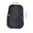 thumbnail image 3 of Soporte de tablero de silicona para teléfono para automóvil | Empuñadura antideslizante | Almohadilla de gel impermeable para teléfono inteligente y gafas de sol | Organizador multiusos | Se adapta, 3 of 7