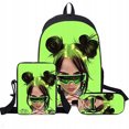 thumbnail image 1 of Bolso Escolar De Tres Piezas, Bolso Para Lápices, Bolso De Hombro, Juego De Mochila Informal Con Impresión 3D, 1 of 1