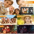 thumbnail image 3 of Digital Camera Anti-Shake, FHD 1080P Kids Camera with 32GB Card, Portable Digital Camera for Kids 16X Zoom Fill Flash, Small Point and Shoot Camera, Compact Vlogging Camera for Teens Boys Girls Gift, 3 of 7