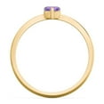 thumbnail image 4 of Heart Birthstone Ring - Amethyst (February), 4 of 6