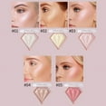 Diamond Highlight Powder Highlighter Facial Bronzers Makeup Glow Face Contour Shimmer Powder