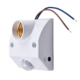 thumbnail image 2 of Smart And Energy Saving Pir Motion Sensor Light Socket For E27 Bulb Ac110 240V, 2 of 8
