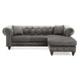 thumbnail image 5 of Glory Furniture Nola Sofa Chaise in Dark Gray Color, 5 of 6