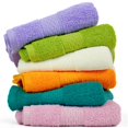 thumbnail image 1 of Paquete de 6 toallas de mano Cleanbear, 100% algodón, para baño, 1 of 7