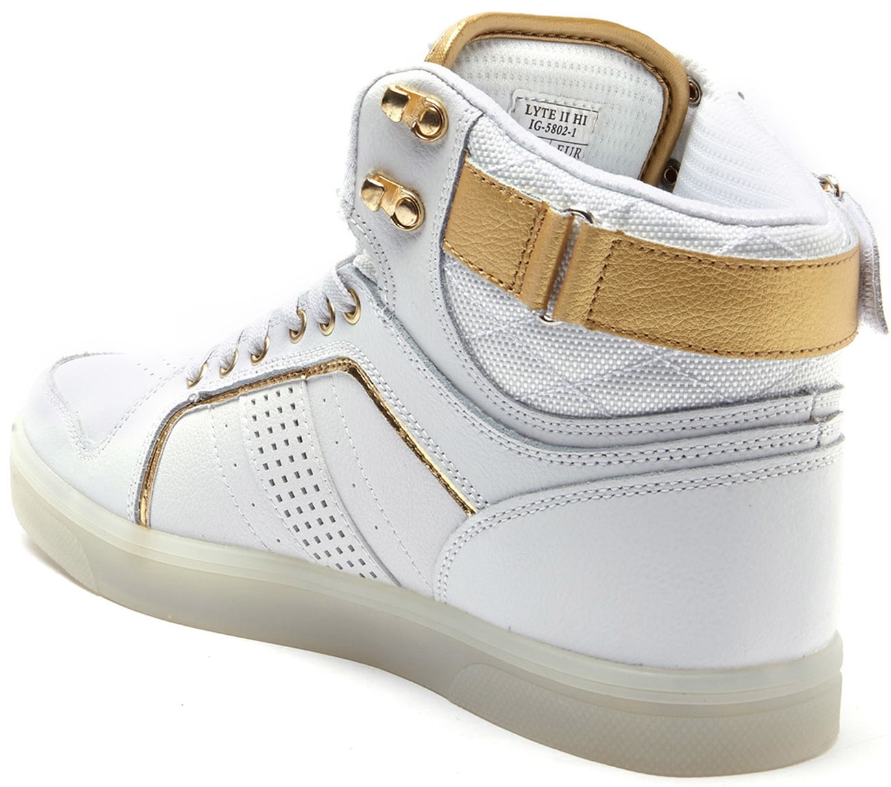 vlado white high tops