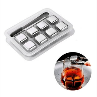 Custom 2in Monogram Ice Cube Mold for Whiskey Cocktails and Him