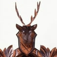 thumbnail image 2 of Horloge Coucou 5 Feuilles, Tête de Cerf, 2 of 3