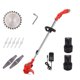 thumbnail image 1 of Grass Trimmer Electric Cordless String Trimmer Battery Powered Lawn Mower Edger Weed Grass Trimmer Brush Cutter Kit, 1 of 5