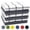 Gray, variant on Furkithn 8 Pack Cotton Dish Cloths for Washing Dishes, Super Soft and Absorbent Kitchen Towels , Quick Drying, 12" x 12", Navy