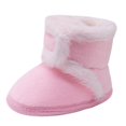 thumbnail image 2 of Lovebay Baby Girls Boys Toddler Booties Infant Prewalker Snow Shoes Newborn Anti-slip Sole Warm Boots, 2 of 5