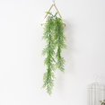thumbnail image 4 of vegetación plantas vides,Plantas artificiales Vines Decoración interior al aire libre,Verdor artificial para colgar en la pared Hiedra colgante falsa,Guirnalda de boda Vid colgante verde, 4 of 7